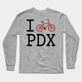 I (bike) PDX Long Sleeve T-Shirt